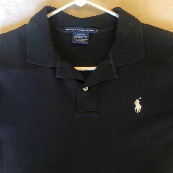 Slim Fit Ralph Lauren Sport Polo - Picture 2 of 3